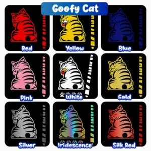 Car Rear Wiper Charming Tail-Wagging Sticker - Image 6