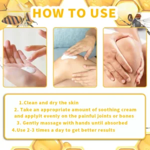 Bee Venom Advanced Joint and Bone Therapy Cream - Image 11