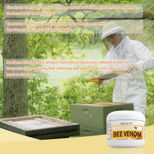 Canadian honey bee Venom Pain and Bone Healing Cream - Image 8