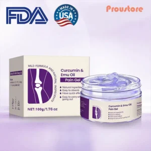 Curcumin & Emu Oil Pain Gel – 🏥Backed by US Osteopathic Experts