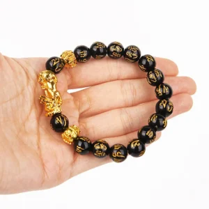 DIYSTAR Pi Xiu Obsidian Bracelet – Unlock Wealth & Attract Good Fortune - Image 5