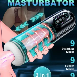Smart Suction & Stroke Device – Fully Automated for Effortless Enjoyment - Image 2