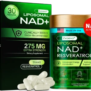 Liposomal NAD+ Resveratrol Capsule Supplement - Image 14