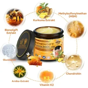 Bienengift- und Kurkuma-Gelenk- und Knochenschmerzlinderungscreme - Image 10