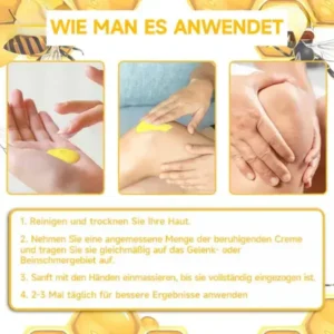 Bienengift- und Kurkuma-Gelenk- und Knochenschmerzlinderungscreme - Image 15