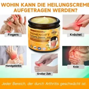 Bienengift- und Kurkuma-Gelenk- und Knochenschmerzlinderungscreme - Image 9