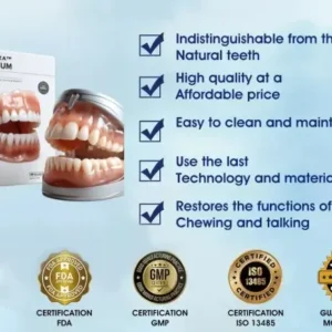Advanced Customized Full Denture Set - Image 4