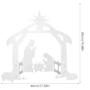 Holy Night Outdoor Christmas Nativity Set - Image 6