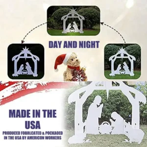 Holy Night Outdoor Christmas Nativity Set - Image 4