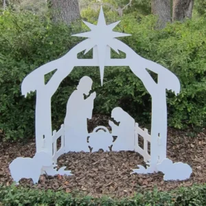 Holy Night Outdoor Christmas Nativity Set - Image 3