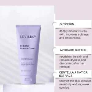 LOVILDS Body Hair Removal Cream - Image 6