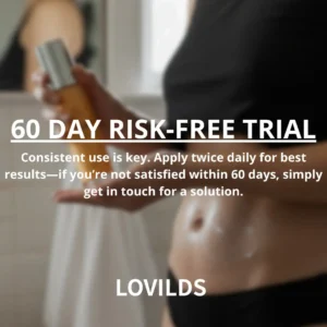 LOVILDS Cosmetics B-FLAT Belly Firming Cream - Image 6