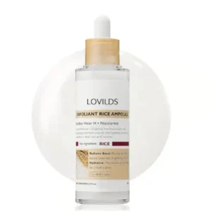 LOVILDS Glow Rice Ampoule Duo - Serums for Brightening Exfoliating and Moisturizing - Image 12