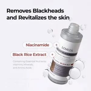LOVILDS Glow Rice Ampoule Duo - Serums for Brightening Exfoliating and Moisturizing - Image 6