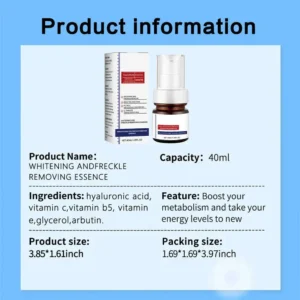 WHITENING ANDFRECKLE REMOVING ESSENCE - Image 4