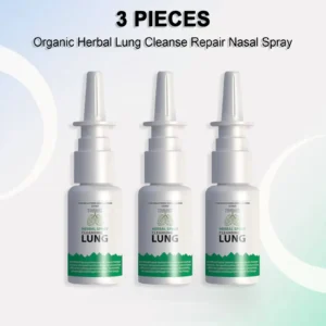 Organic Herbal Lung Cleanse Repair Nasal Spray - Image 11