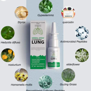 Organic Herbal Lung Cleanse Repair Nasal Spray - Image 2