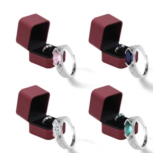 DIYSTAR Magnetology Moissanite Diamond Ring - Image 18