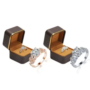 DIYSTAR Magnetology Moissanite Diamond Ring - Image 17