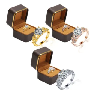 DIYSTAR Magnetology Moissanite Diamond Ring - Image 19