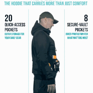 All-in-One Daily Travel Hoodie