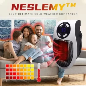 NESLEMY: Calienta tu espacio en minutos y deleita con un invierno lleno de comodidad!
