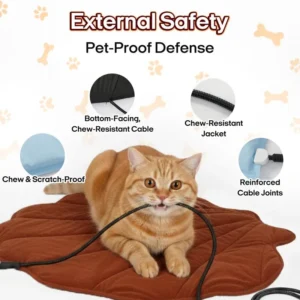 NESLEMY Heated Pet Bed - Image 5
