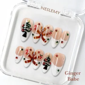 NESLEMY｜Euphoric Holiday Collection | 10PCS Handmade Press On Nails - Image 12