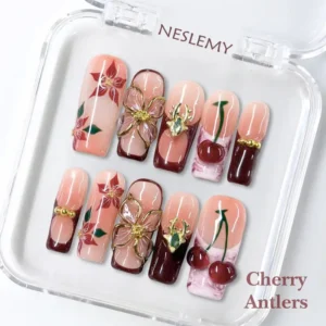 NESLEMY｜Euphoric Holiday Collection | 10PCS Handmade Press On Nails - Image 16
