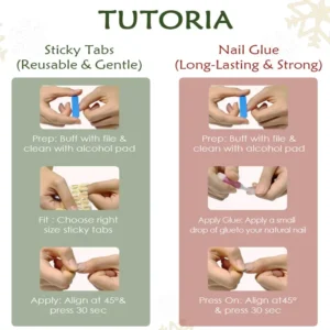 NESLEMY｜Euphoric Holiday Collection | 10PCS Handmade Press On Nails - Image 6