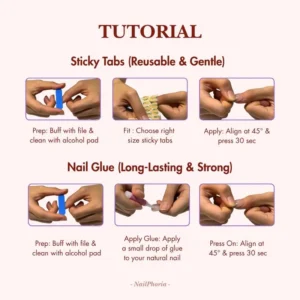NESLEMY｜Euphoric Holiday Collection | MEGA LIVE 10PCS Handmade Press On Nails - Image 5