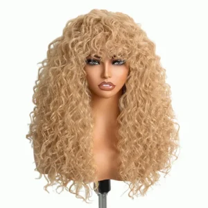 LOVILDS Effortless Shaggy Waves Big Hair Curly Hair Wig - Image 15