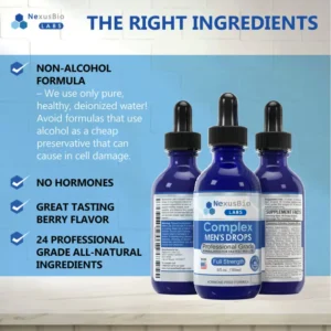 NexusBio Labs Complex Men's Drops - Image 2