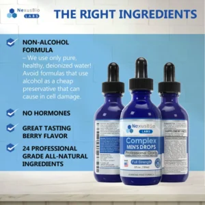 NexusBio Labs Complex Men's Drops - Image 5