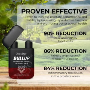 EXTRA Spain BullUp Double Holes Nasal Inhaler for Prostate Health - Image 3