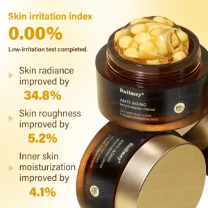 Anti-Aging Moisturizing Cream with Hyaluronic Acid - Retinol & Collagen - Image 2