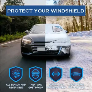 Anti-snow Magnetic Windshield Cover - Image 5