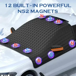 Anti-snow Magnetic Windshield Cover - Image 6