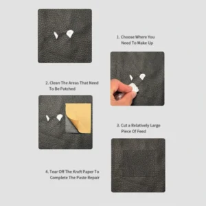 Self-Adhesive Leather Refinisher Cuttable Sofa Repair - Image 20