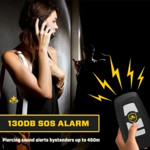 VOLTIC V77 3in1 Stun & Flashlight & Alarm Car Keychain - Image 4