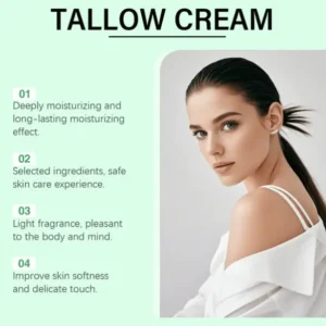 Organic Whipped Tallow Balm with Castor Oil & Frankincense - Image 5