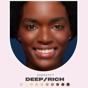 Zakdavi Super Coverage Foundation with Buffing Brush - Image 12