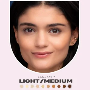 Zakdavi Super Coverage Foundation with Buffing Brush - Image 7