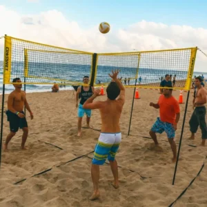 (🔥Summer Hot Sale - 50% OFF) Cross Volleyball Net, Set Up Within Minutes In Sand, Grass, Or Indoors - Image 3