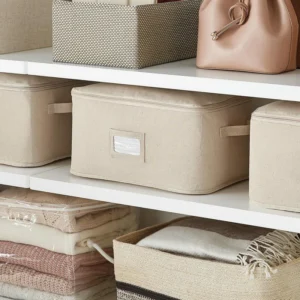 Natural Closet Storage Bags Three Set - Image 3