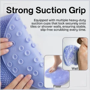 Shower Dual-Use Scrub & Massage Pad - Image 4