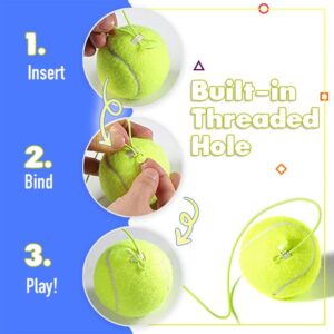 Portable Self Training Tennis Trainer - Image 3