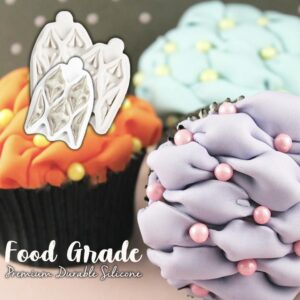 CakeMaster Silicone Billow Puff Fondant Icing Mold - Image 3