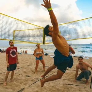 (🔥Summer Hot Sale - 50% OFF) Cross Volleyball Net, Set Up Within Minutes In Sand, Grass, Or Indoors - Image 2