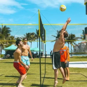 (🔥Summer Hot Sale - 50% OFF) Cross Volleyball Net, Set Up Within Minutes In Sand, Grass, Or Indoors - Image 5